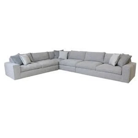  4-Piece Sectional (Also Available as a Smaller 3-Piece)